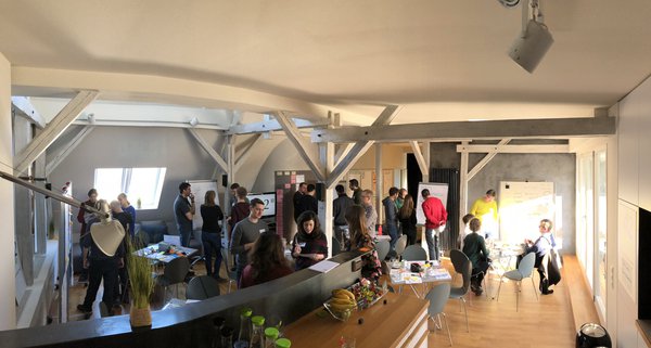 ScrumtischB's tweet photo. Next TUESDAY, May 8th, the Berlin Scrum User Group will meet at the new @agile42 event space in Friedrichshain starting 18:30 https://t.co/wmYhvoAJe4 https://t.co/KY9obuJGhE