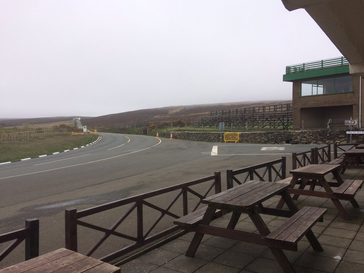 Famous view. Will look very different here in a view weeks. Hopefully be warmer as well! #IoMTT #metzelermoto #metzelervillage