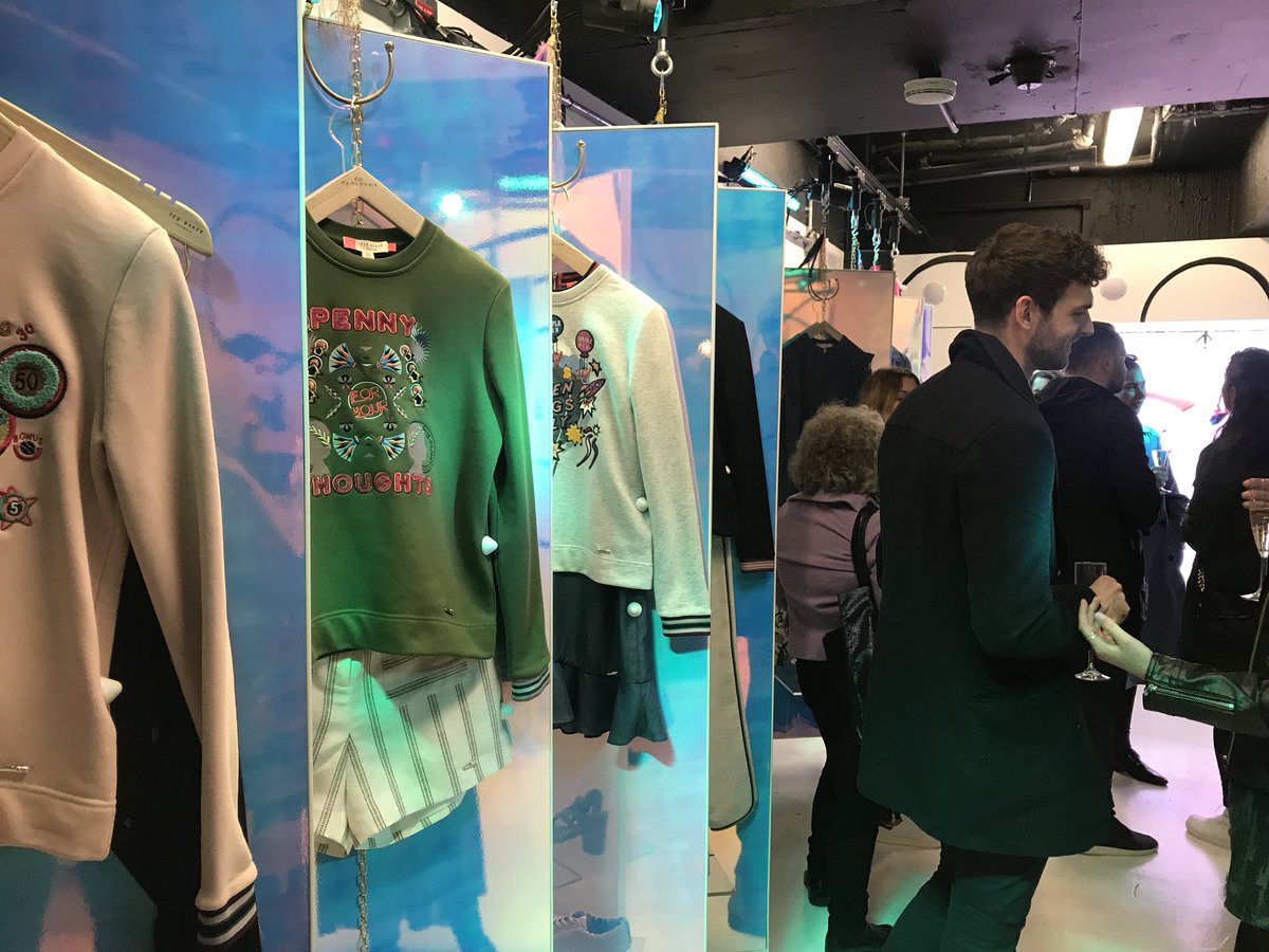 AbbeyClemens's tweet photo. @ted_baker totally nailed what it means to deliver an immersive in-store experience with its pop-up in Shoreditch #experienceeconony #retailexperienceoftheweek https://t.co/3Pij7uJsw1