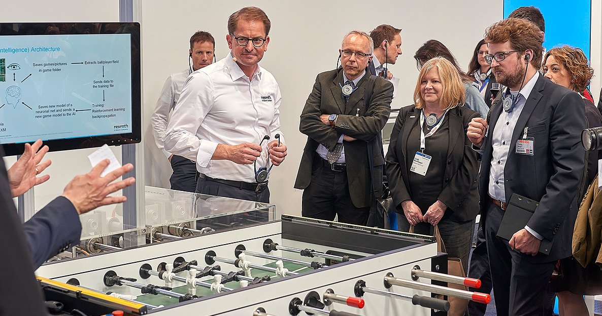 Bosch Rexroth On Twitter Our Ki Cker Exhibit At Hannover Messe