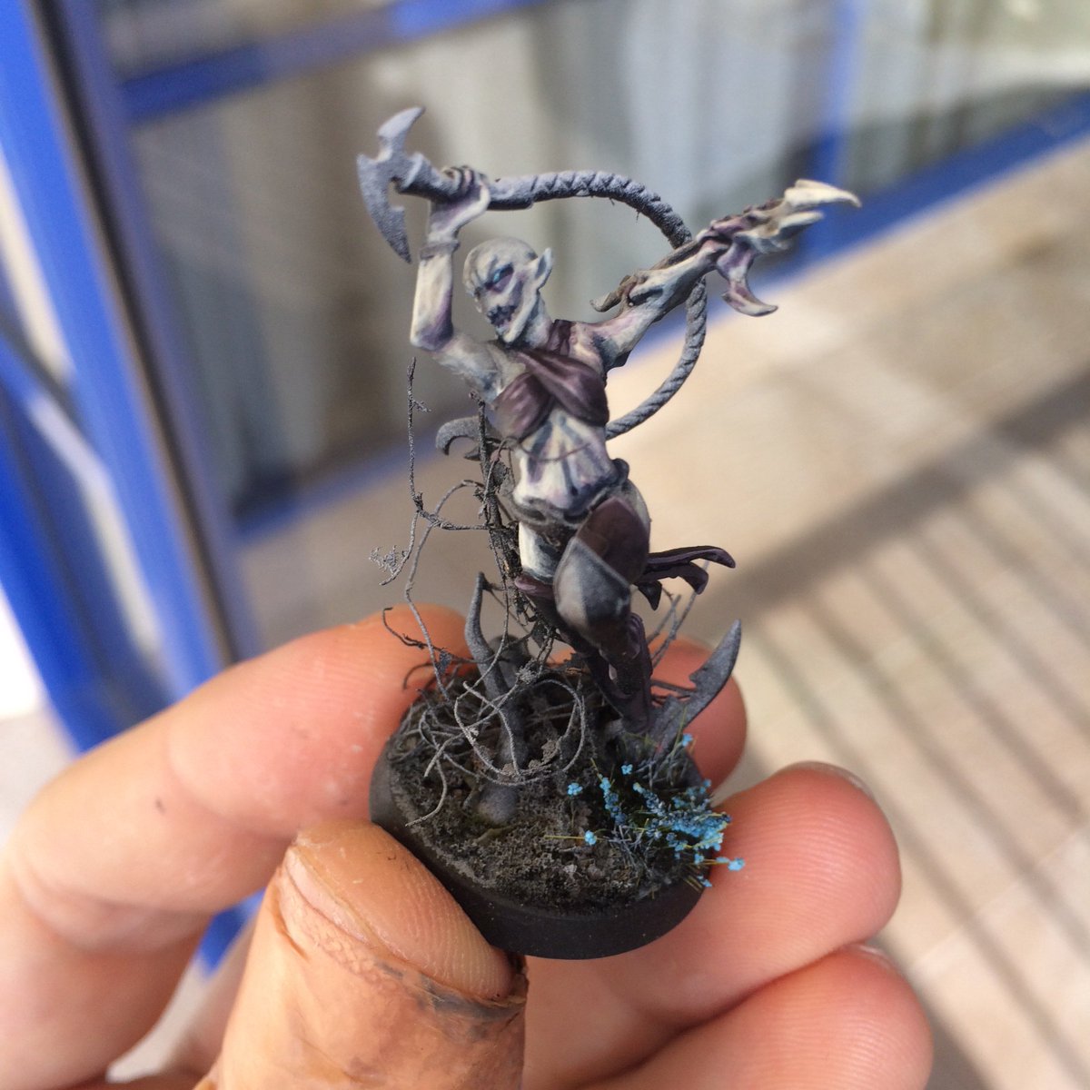 studio_erstwood's tweet photo. @ElementGames_ Working on some Sisters of Slaughter for my Temple of Thae’Mor. #elementwip https://t.co/3gMuVLYlQm
