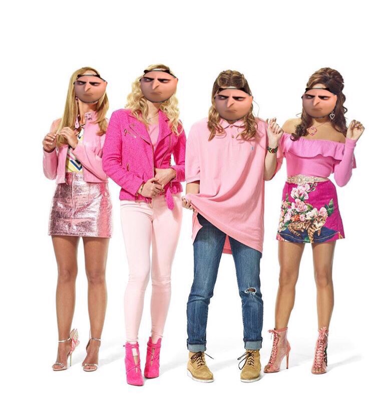 gru memes on X: mean gorls #grumeme  / X