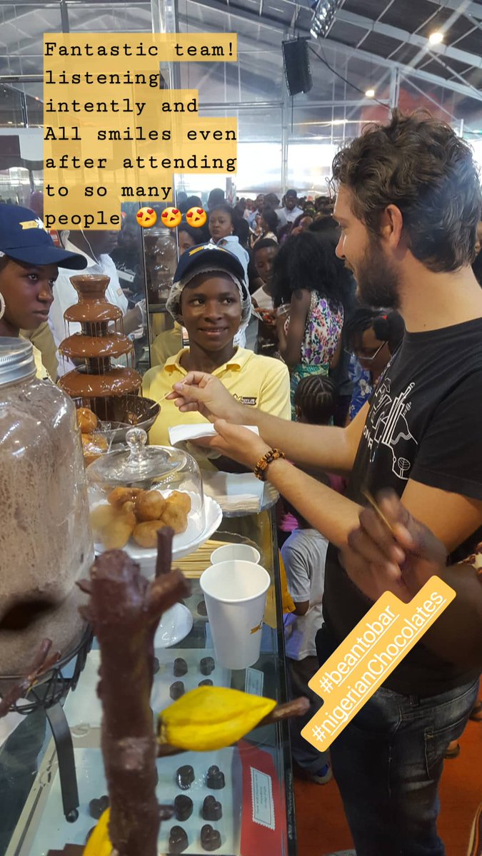 LoshesChocolate's tweet photo. #gtbfoodanddrink
We had an awesome time at #gtbfoodanddrink. @gtbank for standing by us and truly #promotingentreprise. @gtbank really aced this fair from the setup to the vendors (we sure were in fantastic company) music , experience centres and coodination 💪👌@gtbank https://t.co/AlVtqdwkOk