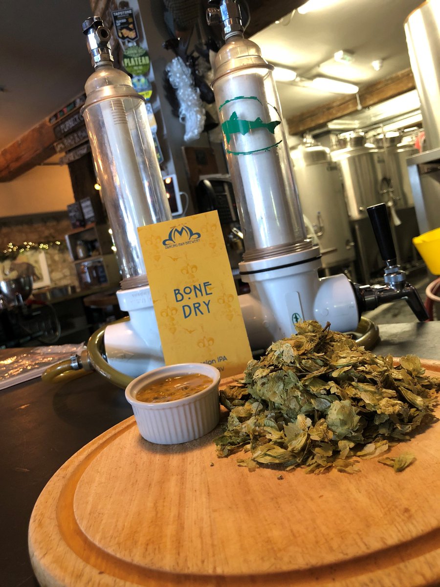 DancingManBrew's tweet photo. Its #MayTheFourth and we have the result of the #Randall vote - Bone Dry with Passion Fruit with Mosaic Hops. Get yourself down here and try a glass #CraftBeer #dancingmanbrewery https://t.co/Jgsxn6CgN2