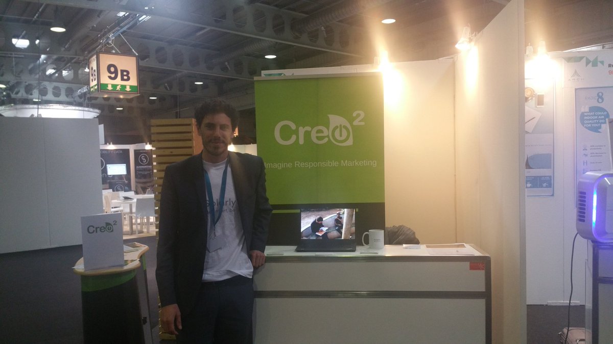 AwexLux's tweet photo. Great meetings with 2 walloons #startups at the #ArchSummit #Luxembourg - @Solarly_io provides #solarpower #energy solutions in #Africa &amp; @MYCREO2, pitching right now on stage, helps you support #NGOs for free just by shopping into your favorite stores, while using a #photobooth https://t.co/4jOX9QVUfD