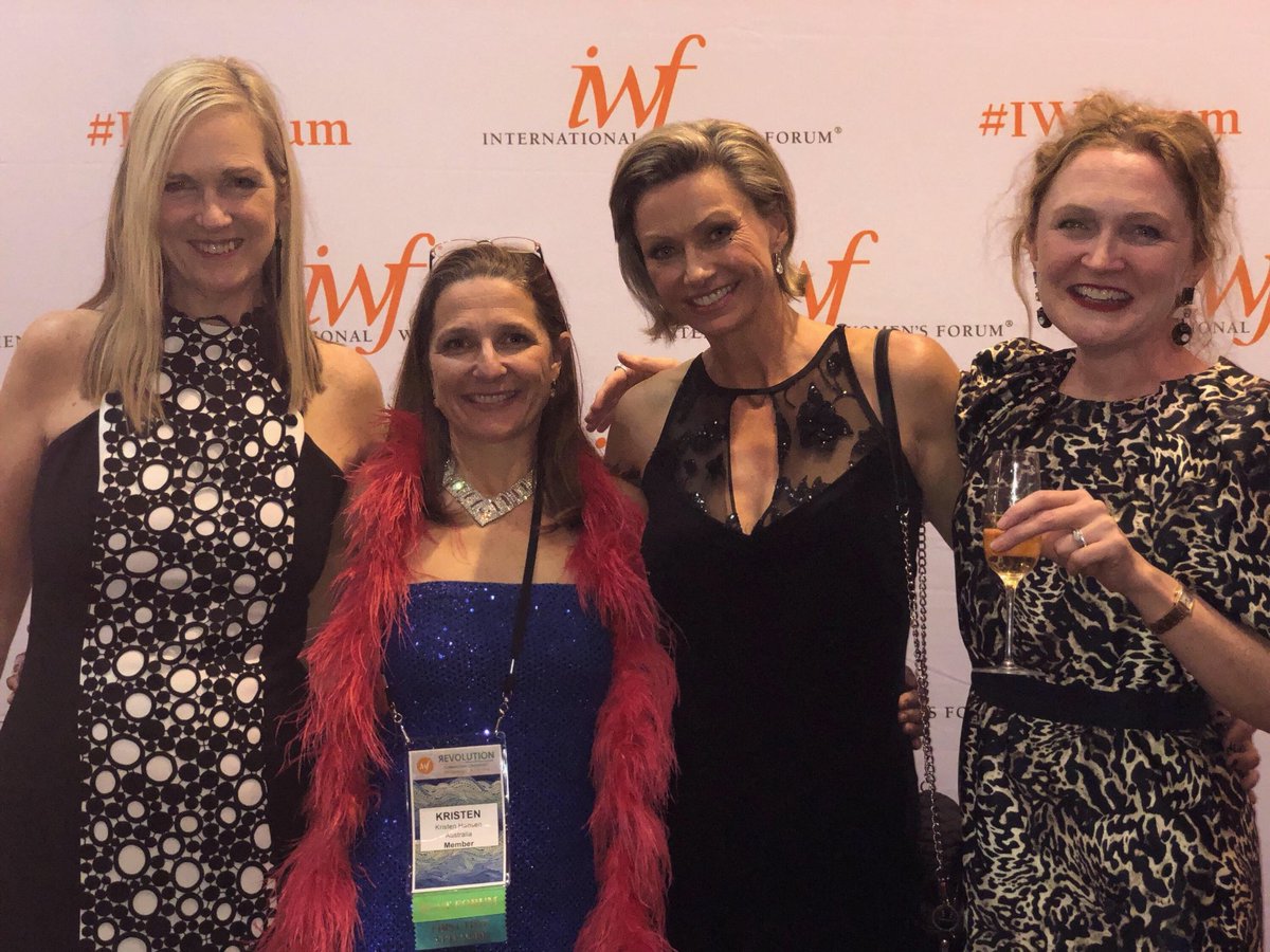 rosebryantsmith's tweet photo. A fashion designer, a neuroscientist, a media personality and a company director walk into an event... #womensleadership #IWFDownUnder #IWFLeadChange https://t.co/yElHIB77Ji
