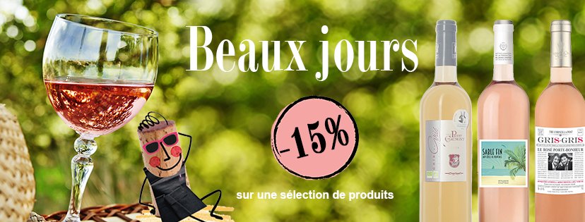PsmIntercaves's tweet photo. FAITES LE PLEIN DE BONNE HUMEUR ! - https://t.co/5Xs7ezBTEC
-15% SUR UNE SELECTIONS DE BOUTEILLES
2 SOIREES DEGUSTATIONS GRATUITES https://t.co/E4MF4pt1Fa