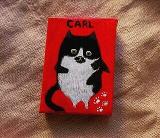 Just finished this cute little cat portrait for a lovely cat named Carl

#customwork #petlover #petcat #petmemorial #catmemorial #kitty #catpainting #catlovergift #customcatpainting #catpendant #petornament #giftforpetlover #catstagram #catsofinstagram #… ift.tt/2jufIUa