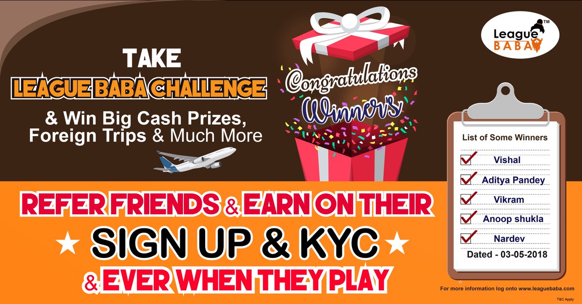 League Baba tweet media