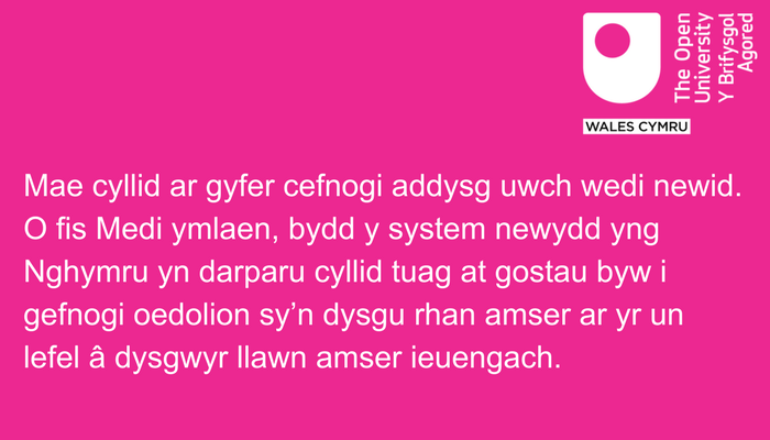 OpenLearnChamps's tweet photo. Gweithdy am ddim - Dyma gyfle gwych i oedolion yng Nghymru i fynd yn ôl ati i ddysgu neu symud ymlaen gyda’u dysgu.
Archebwch yma:https://t.co/VODzMWol7m https://t.co/8W70iX3EjV