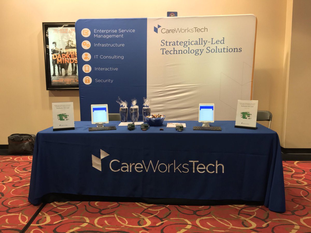 CareWorksTech's tweet image. The @CareWorksTech team is excited to see you today at @stirtrek! Come by our booth and enter our puzzle-solving contest.

#CareWorksTech #StirTrek #Event