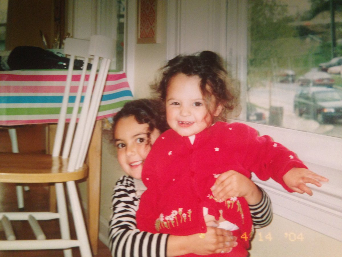TaraButler24's tweet photo. Happy bday to the best sister a gorl could ask for!! @brooke_butler02 can’t wait to see u tomorrow💕 and for July 28th😉 u better b ready to give me back my blanket and couch🤺😤🤼‍♀️ https://t.co/bcFaMEk2Sy