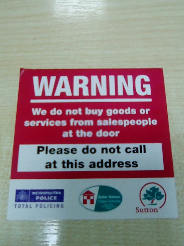 Or completed to standard... #BeSafe #DontBeCheated