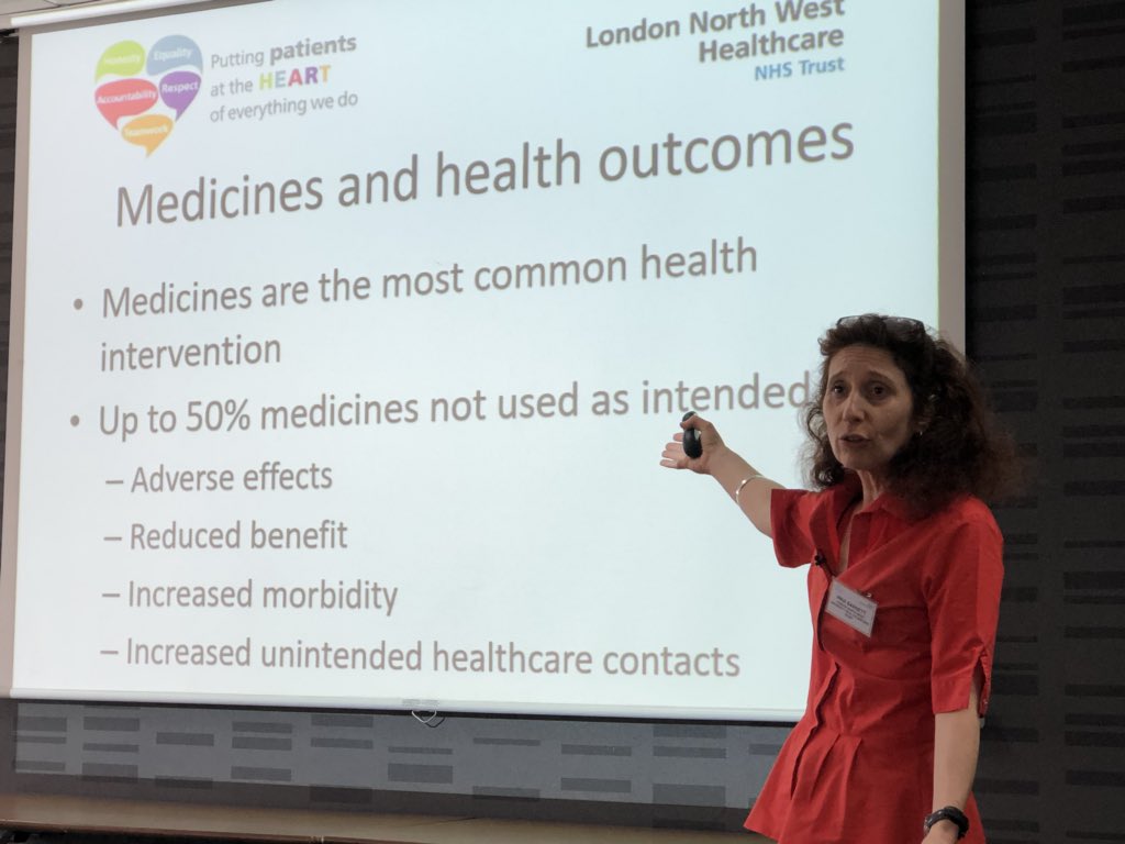 Medicines are the most common health intervention. 50% of which are improperly used. #BetterConversation #HealthCoaching is improving person-centred care in London. @betterconvo