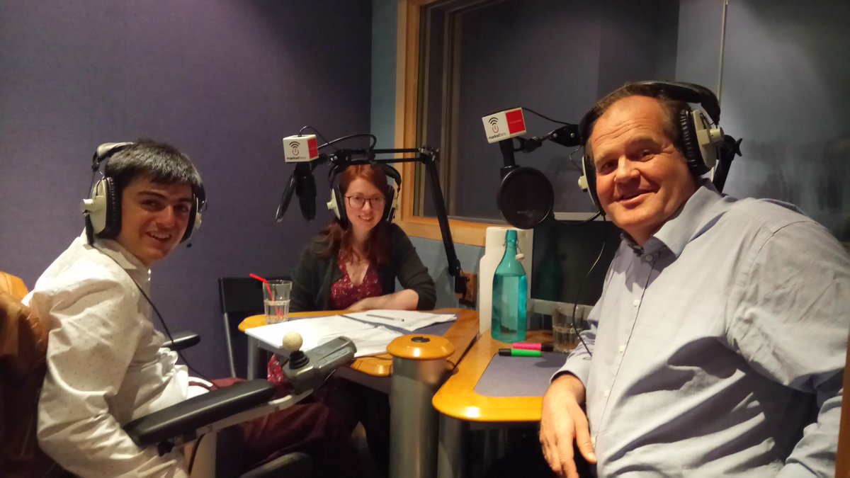 Now it's the turn of our very own Chief Executive @edrda to be in the media hot seat alongside adventurer @maxstainton101 , talking about RDA, our National Training Centre and <a href="/ridingeverest/">Riding Everest</a> for <a href="/thesourcefm/">Source FM Falmouth</a> and <a href="/piratefm/">Pirate</a>