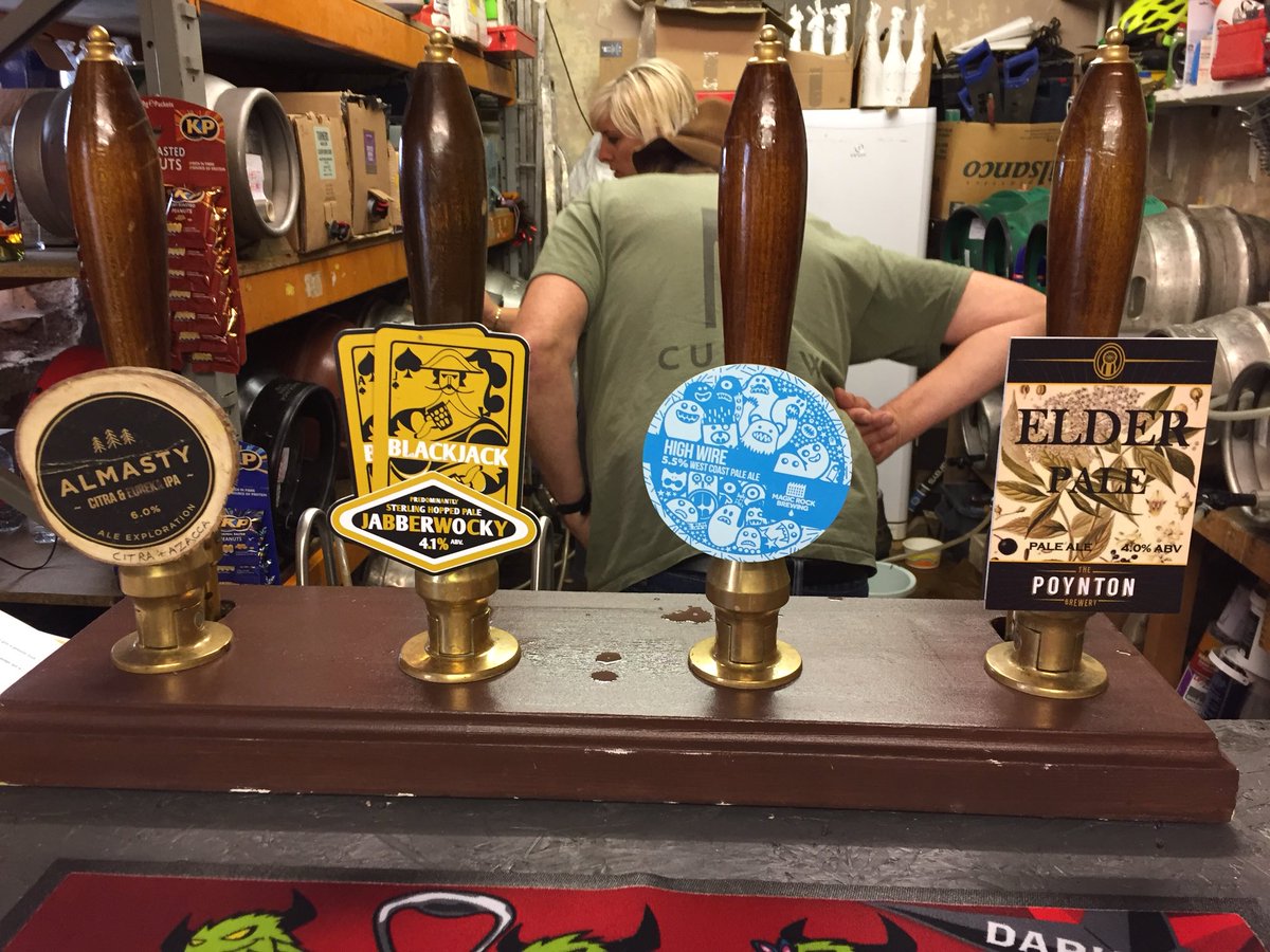 On in the Store bar pt2 - <a href="/AlmastyBrewCo/">Almasty Brewing Co</a> Citra/Eureka IPA/ <a href="/Blackjackbeers/">Blackjack Brewing Co.</a> Jabberwocky/ <a href="/MagicRockBrewCo/">Magic Rock Brewing</a> High Wire/ Poynton Elder Pale