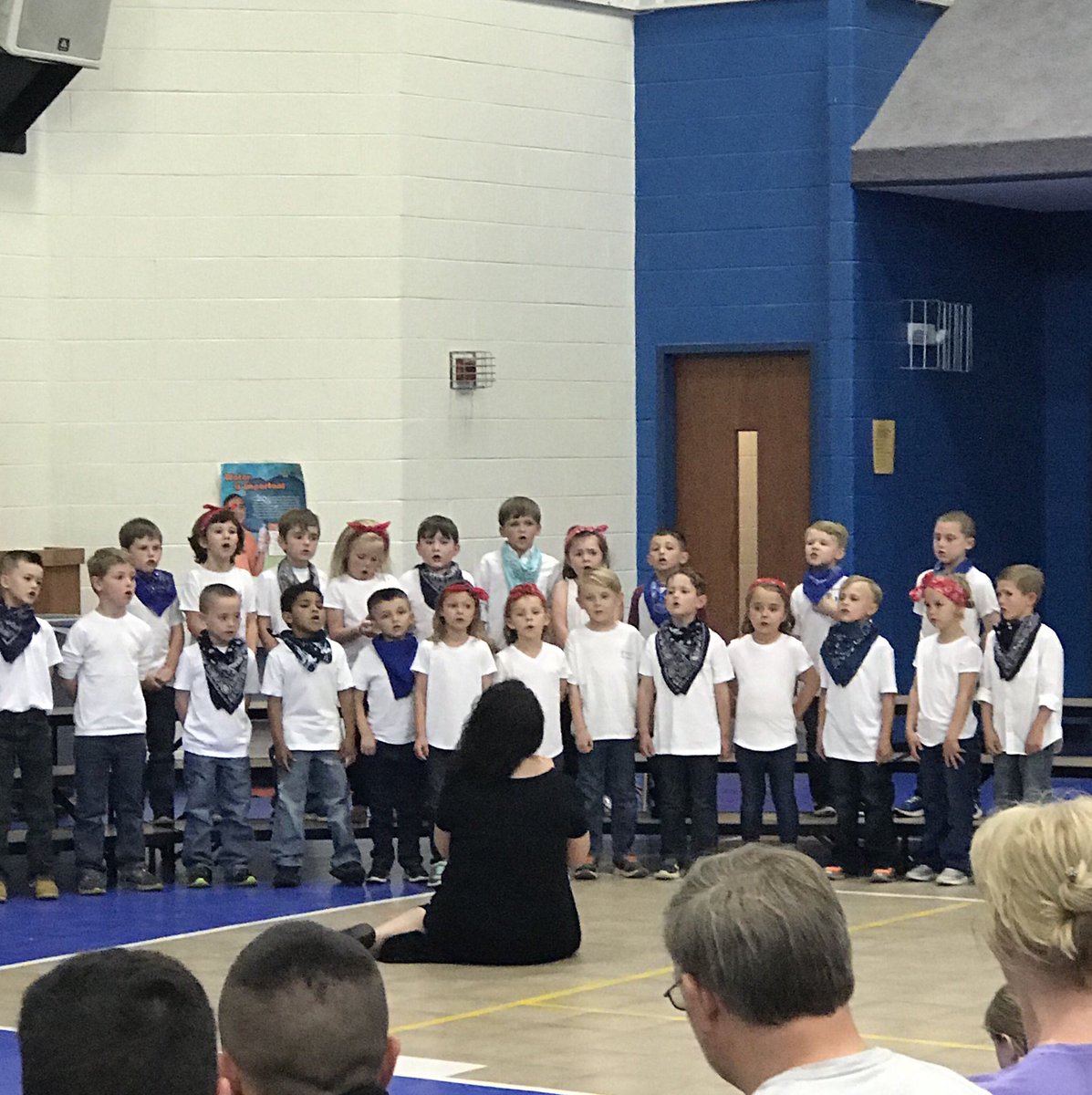 Enjoyed watching Cooper &amp; his classmates in his first school musical program <a href="/FESpanthers/">Fairview Elementary</a> 
#Ivebeenworkingontherailroad
#downbythebay