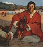 TatoRosello's tweet photo. Muy Buenos días, hoy no puedo dejar de recordar la muerte del pintor argentino Jorge Bermudez, su pincel marcaba las costumbres de la epoca https://t.co/xbXEFQwysl