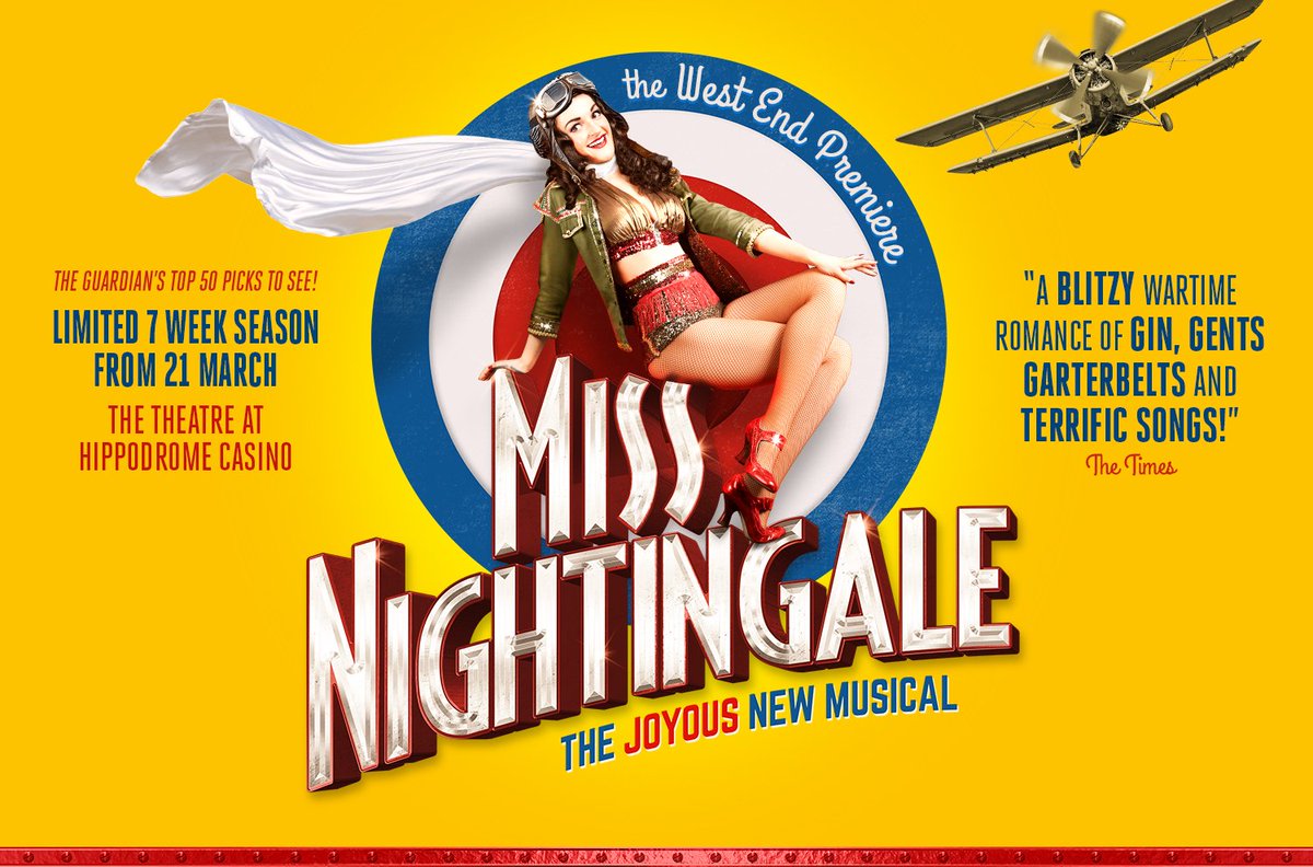 Team EHPR wanted to wish a huge #GoodLuck to the cast &amp; creatives of <a href="/Nightingale1942/">Miss Nightingale The Musical</a> for their last performance at the <a href="/HippodromeLDN/">Hippodrome Casino</a> today! It's been an absolute pleasure working with you all! #MissN 🎭💛