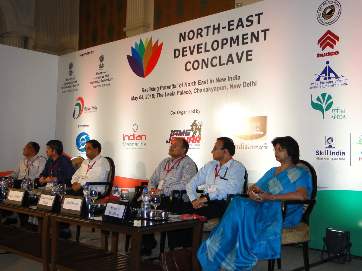 BSNLCorporate's tweet photo. Smt. Shubha N Bhambhani presented #BSNL's role in unlocking the potential of North-East states in New India during the North East Development Conclave. https://t.co/AgZH44Cq6i