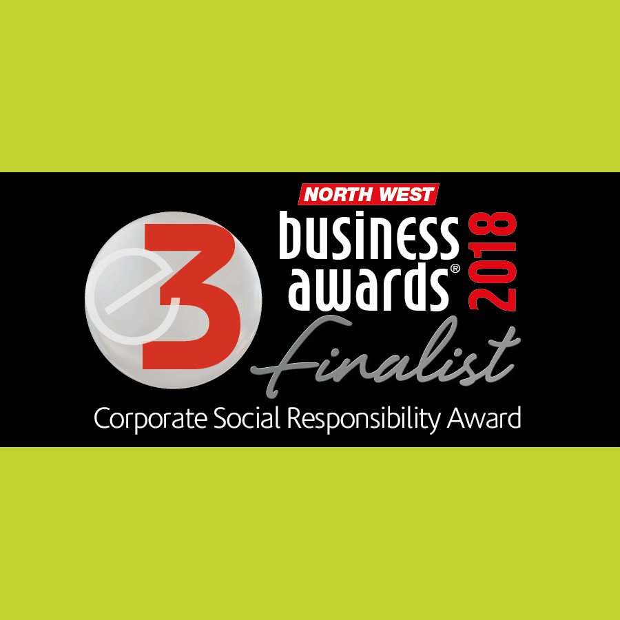 VSGcomms's tweet photo. The finalists for the 2018 E3 North West Business Awards have finally been announced and we are pleased to share the news that VS Group has been nominated for the E3 Corporate Social Responsibility Award, for the second year running #VSGroup #E3Awards18 → https://t.co/JKBpRfy2h0 https://t.co/RejlrBrOQc