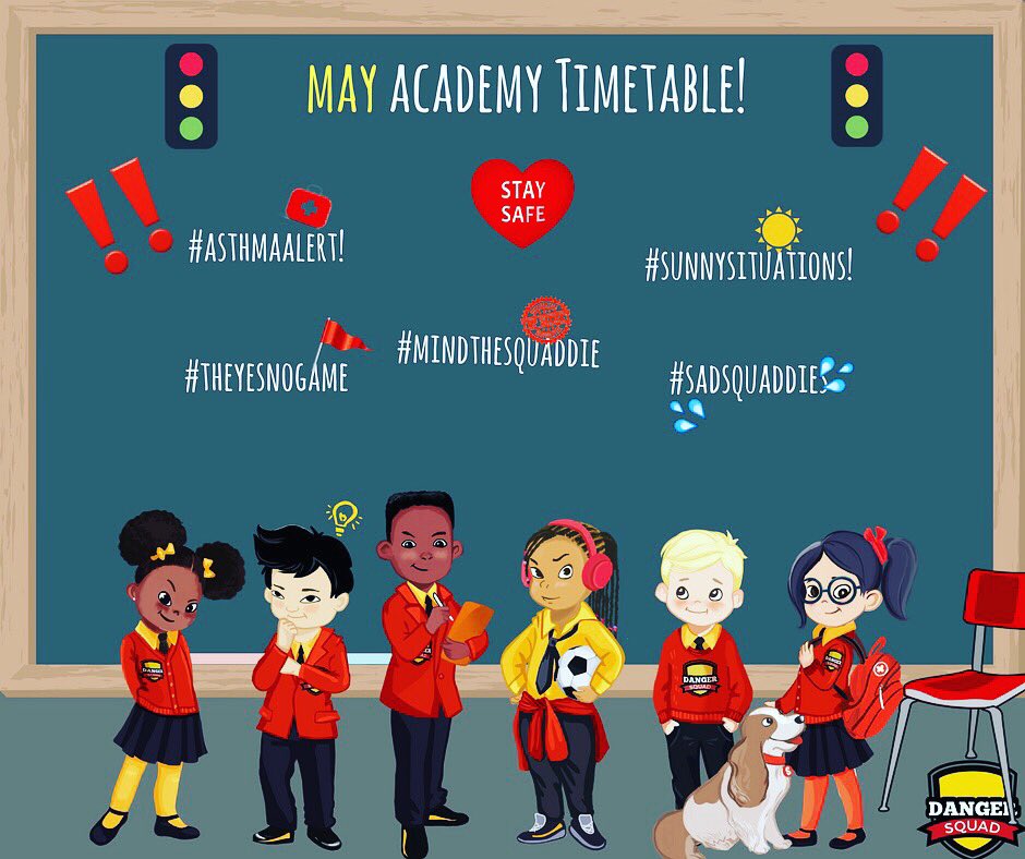 Check out todays facebook.com/dangersquaddie… for what’s coming up this month at The Danger Academy ‼️✅⛑📆 Who’s ready for a Squadtastic month of learning, sunshine &amp; ice-creams‼️✅⛑💭💡🍦 #ukedchat #lessons #free #Children #parents #teachers 🚨🚒🚓🚑🚦⚠️⛑