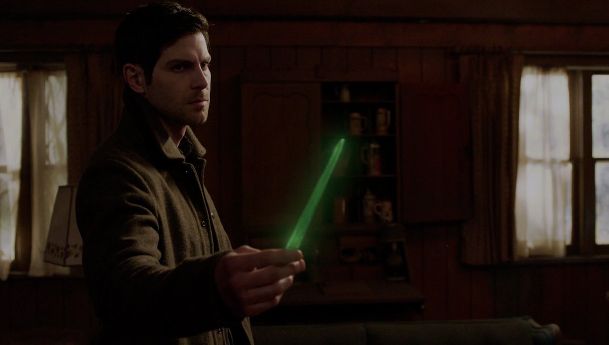 Nick the Jedi with his light saber.  Happy #MayTheFourth@Grimm_MTFT <a href="/GrimmProfiler/">The Grimm Profiler</a> <a href="/PiliTF/">PiliTF</a> <a href="/Grimm_Family/">【GRIMM】family ぐれ💛⸜(ˊᵕˋ)⸝</a> <a href="/GrimmWiki/">Grimm Wiki</a> @NBCGrimm <a href="/SeanHayes/">Sean Hayes</a> <a href="/nbc/">NBC Entertainment</a> <a href="/GrimmWriters/">The Grimm Writers</a> #GrimmReunion #GrimmWithdrawal #GrimmMovie #GrimmReturn #Grimmster #Grimm