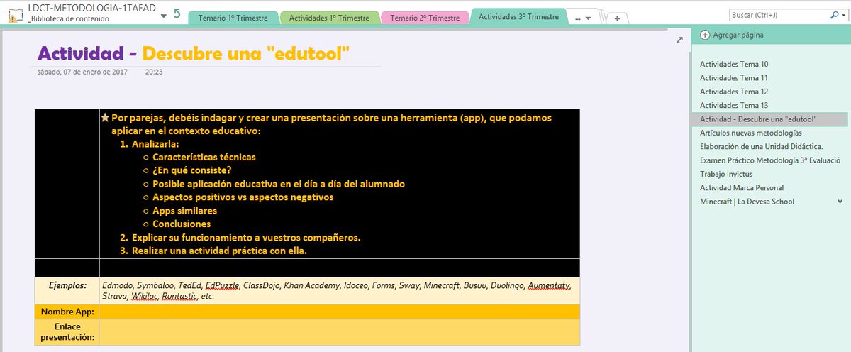 vicentgadea's tweet photo. Actividad "Descubre una #Edutool" en #FP #TAFAD @ciclosdevesa | 1. Analizar una app con posible aplicación en el ámbito educativo, a poder ser en #edufis | 2. Explicarla al resto de compañeros | 3. Actividad práctica |
#LaDevesaSchool #Carlet
#OneNote #MicrosoftEDU #TIC https://t.co/EtcOP55Nk7