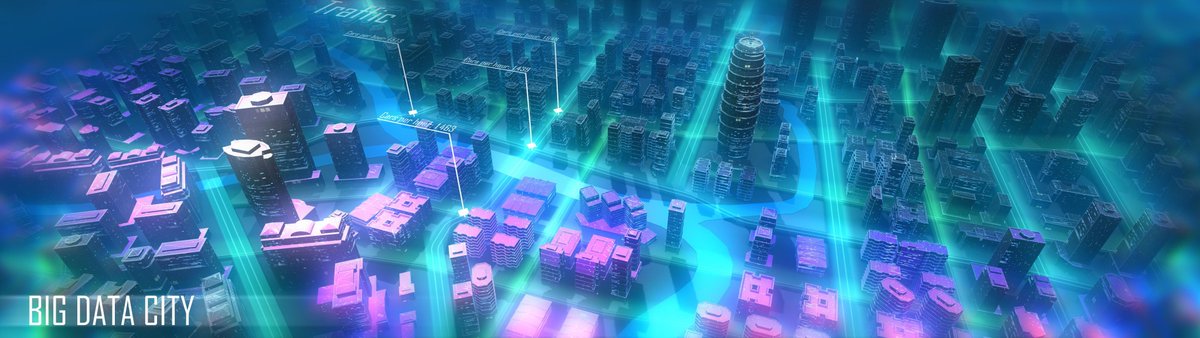 ____aTom_____'s tweet image. Work in progress - Big Data City #madewithventuz #Bigdata #Ventuz #realtime #Glare #aTom