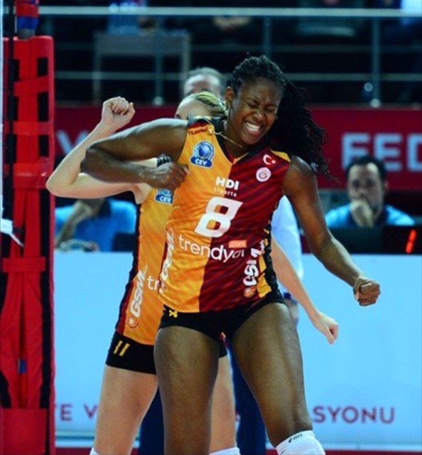 CEVolleyballCL's tweet photo. Though we have been through a lot of ups and downs this season we have managed to stick together and fight for each other... We are @GSVoleybol1905, we are lions, we are a force to be reckoned with... #askSinead #CLF4Bucharest https://t.co/RkjcFvCRTk