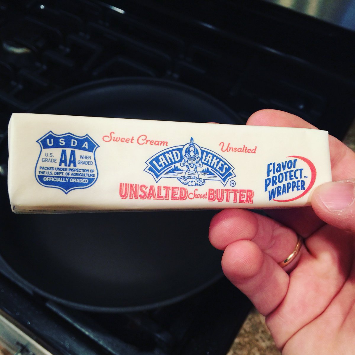 LiveThePursuit's tweet photo. #FreeMarket #capitalism makes even our #butter wrappers better. Check out that #flavor protection! #Competition incentivizes producers to seek new, #creative ways to provide #value to #customers without driving up #costs. How cool is that?! #liberty #economics #breakfast #dairy https://t.co/jKxJsBgCh1