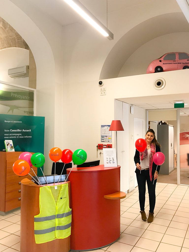 jennifermaurel1's tweet photo. L’agence #BNPParibas Victor Hugo, est dans les starting-blocks pour faire découvrir la nouvelle offre assurance à tous ses clients. 🚘🏡 @QuantinStephane https://t.co/vF3LgqzreD