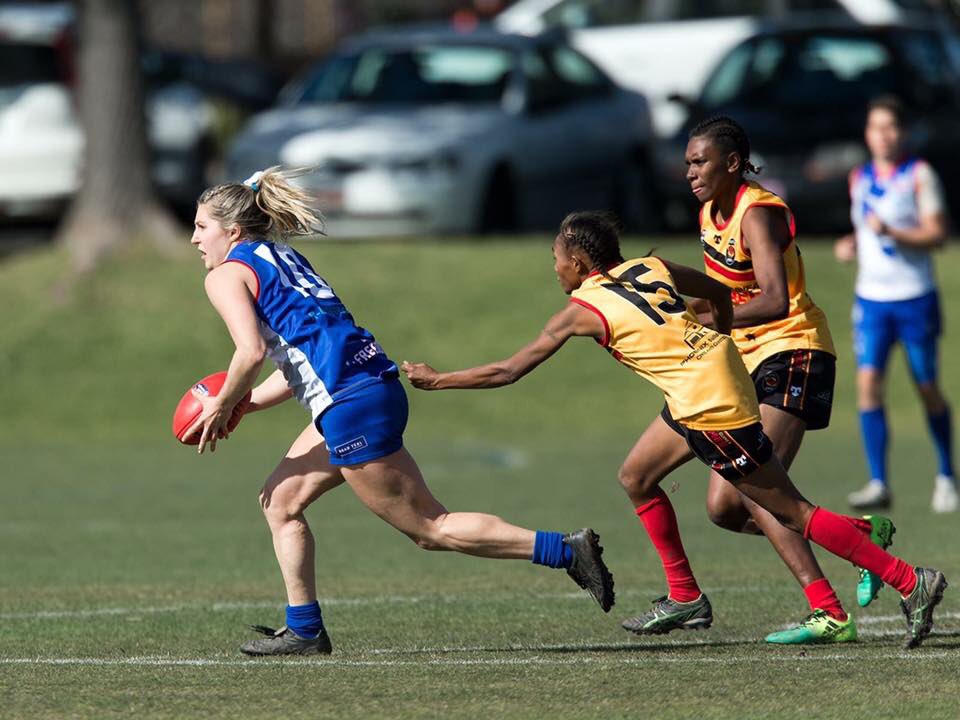 Best of luck to <a href="/USAFLFreedom/">USAFL Freedom</a> player <a href="/krklatt7/">Katie Klatt</a> who kicks off the <a href="/MUWFC/">Manchester United Women</a>’s #SwisseVFLW season tomorrow starting in the back line!

Go get ‘em, Katie!
