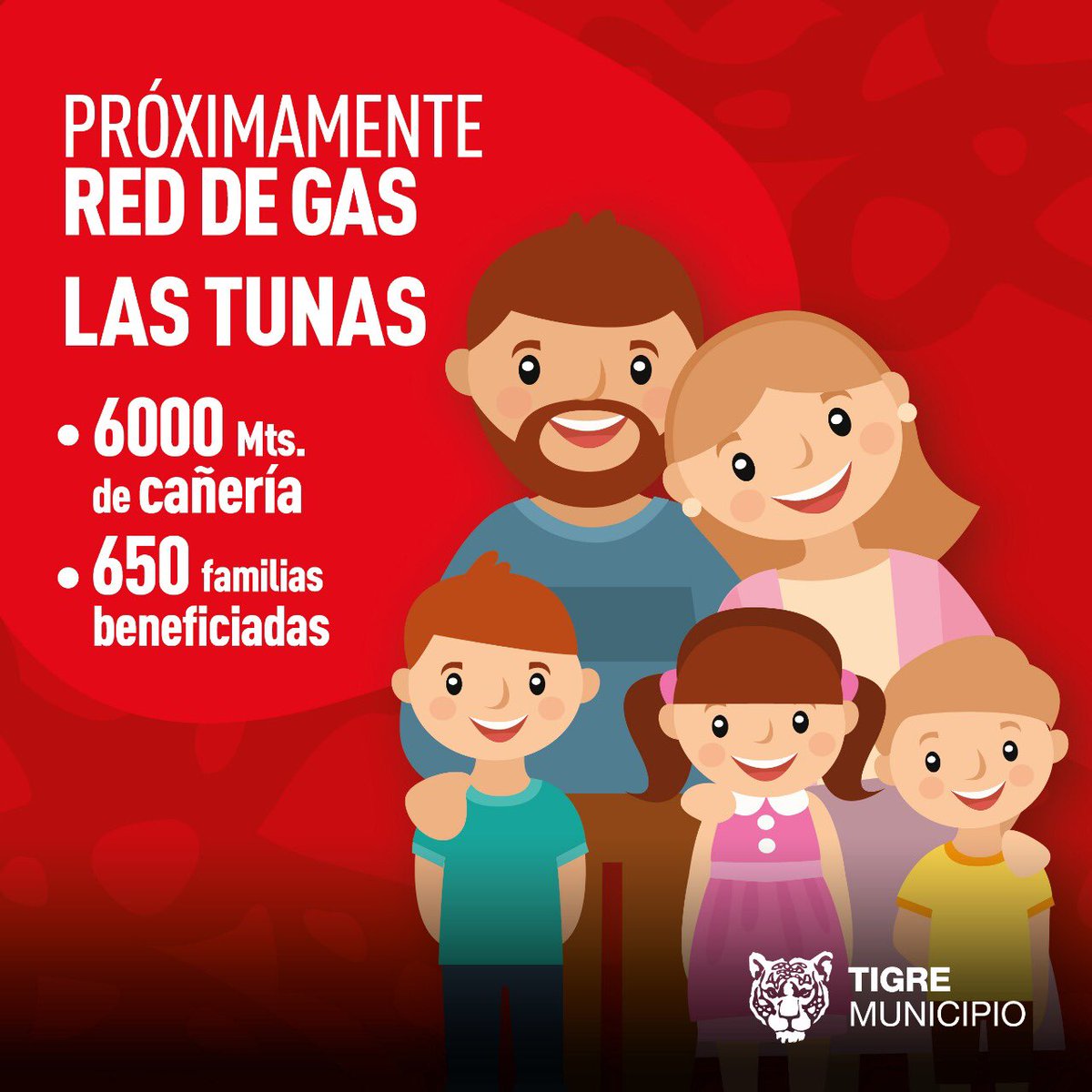 TigreSPublicos's tweet photo. El @MunicipioTigre junto a #GasNatural comenzó con la colocación de 6.800 mts de tendido de red en las calles Funes y Mansilla, Las Tunas. Infórmate cómo obtener facilidades sobre los derechos de conexión a través del 4512-4255. https://t.co/y1PLr1aYRT