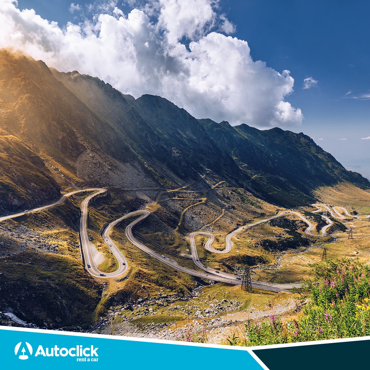 AutoclickCR's tweet photo. Dreaming of a road trip like no other... The Transfagarasan Highway (Romania) is known for its dare-devil appeal and spectacular sight <3
> https://t.co/6LyWTvpC14 https://t.co/6Xz474VR0B