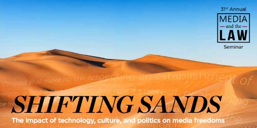 rcfp's tweet photo. If you're attending @KCMediaLaw Seminar, don't miss the panel discussion today w/ @rcfp Executive Director Bruce Brown, @BakerHostetler's Mark Bailen, @DavidVonDrehle & @CPJAmericas's Alexandra Ellerbeck! Details here: https://t.co/AOAVmGuUVD #ML31 https://t.co/67kRMFftdJ