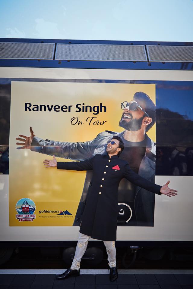 MySwitzerlandIN's tweet image. Toot-toot, hop on as the Ranveer on Tour train is now boarding!
The newly launched train, named after @RanveerOfficial, is all set to take you on a panoramic journey through the Lake Geneva Region. Are you ready to savour the scenic views of Western Switzerland?
@Media_STS