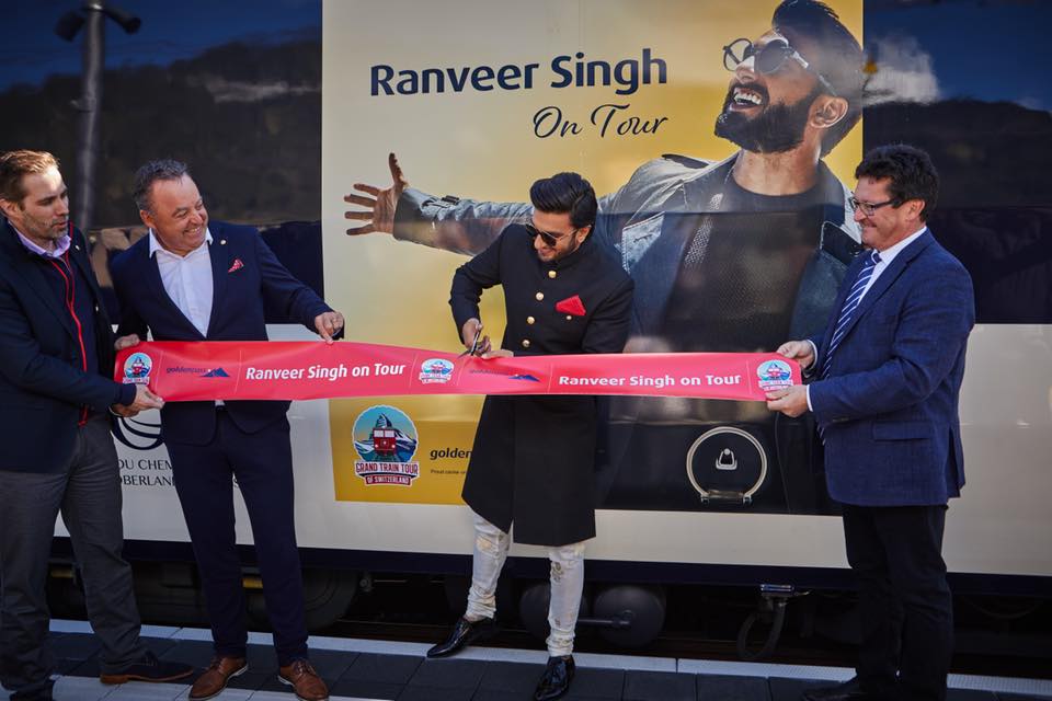MySwitzerlandIN's tweet image. Toot-toot, hop on as the Ranveer on Tour train is now boarding!
The newly launched train, named after @RanveerOfficial, is all set to take you on a panoramic journey through the Lake Geneva Region. Are you ready to savour the scenic views of Western Switzerland?
@Media_STS