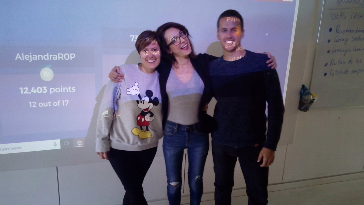 LourdesALC's tweet photo. Los ganadores del #kahoot de hoy @chemariboalo @AlejandraR0P @maria__87 https://t.co/oVRqVE7stc