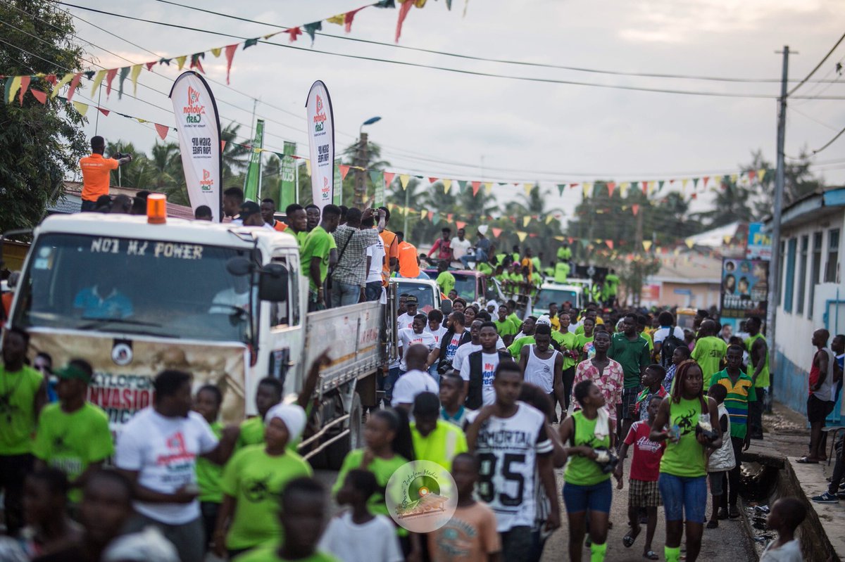 ZylofonMedia's tweet photo. Lemon Thursday Carnival inside Winneba, it’s all about this year’s Aboakyer Festival with Zylofon Media #Zylofonmedia #ZylofonCash #ZylofonAtAboakyer #MonetizeYourCreativity https://t.co/f5GqM3Mohm