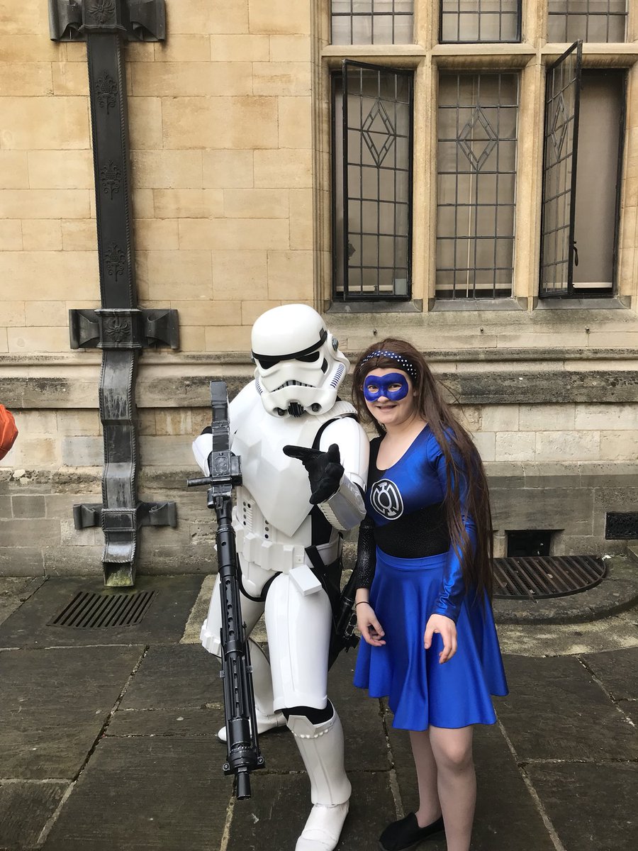 GoldenImpala's tweet photo. For #MayTheFourthBeWithYou here’s my storm tripped pic from @OxfordComicCon. 

#starwars #cosplay #MayThe4th #MayTheForth #StarWarsDay https://t.co/u5pov2RGuv