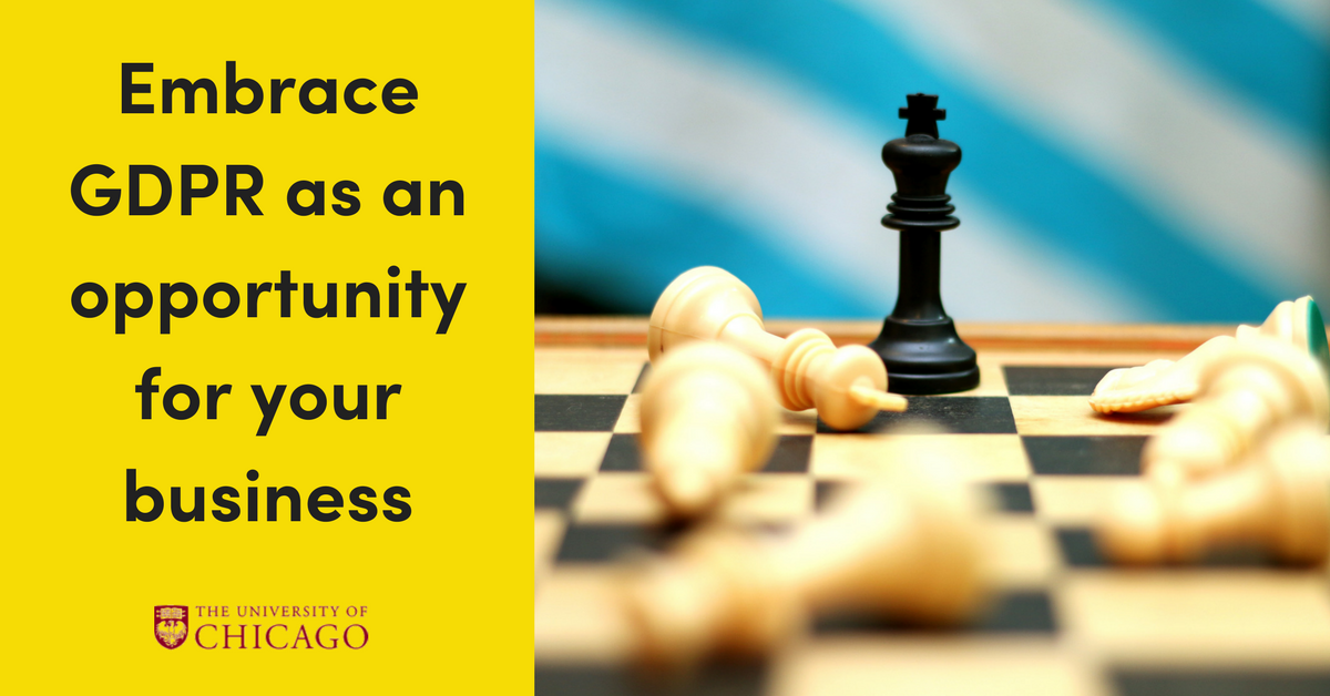 THoMer Elke Horrix shared her tips on how to improve the client relationship thanks to the GDPR during an exclusive event of the The University of Chicago. Do you want to learn more? Download our booklet on the impact of the GDPR on marketing!  hubs.ly/H0bY0fw0