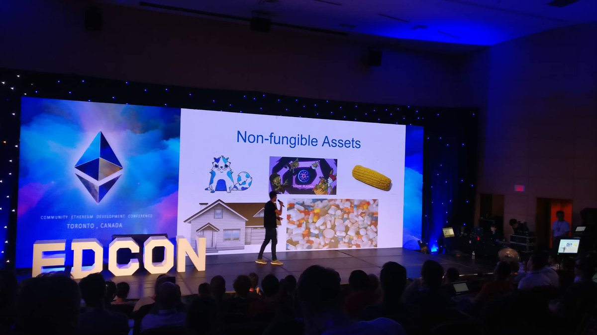 0xcert's tweet photo. Day 1 #EDCONToronto could not have been better! πIt was great meeting guys from https://t.co/RNHFNQlU00 and @myetherwallet + we could not get enough from the awesome speech by @karl_dot_tech that talked about Plasma project! π Bring on day 2! πͺ #ethworld #ERC721 https://t.co/XHZ4GrlEas