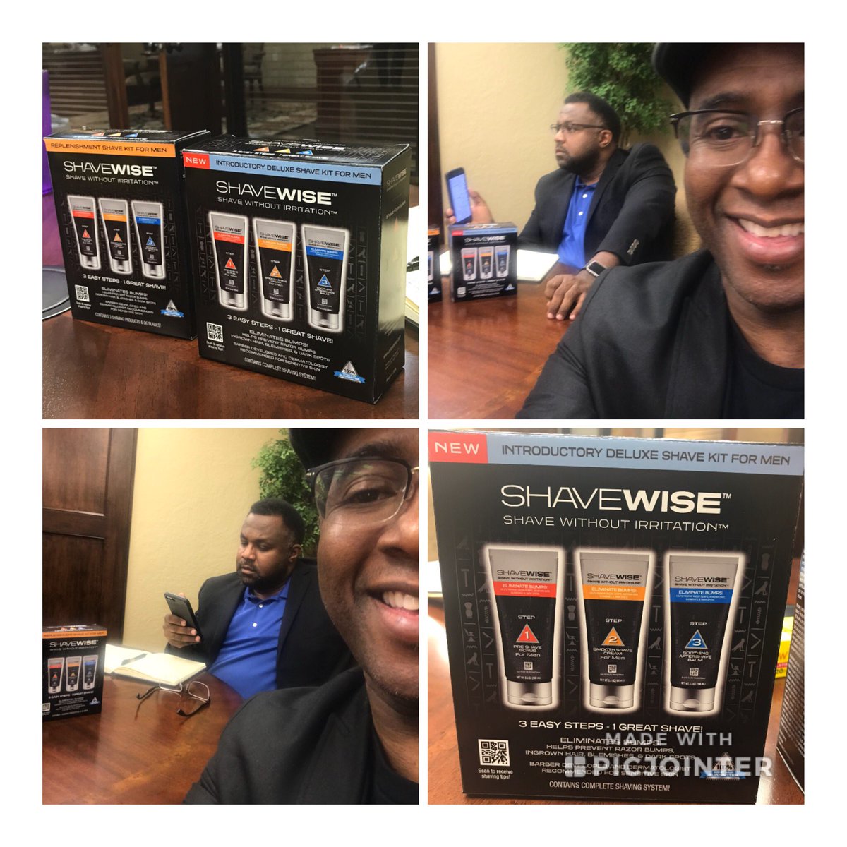 RoLo39452's tweet photo. Psssst......Did you hear? #Shavewise did it again! And you thought it couldn't get any better? Think Again...
"Pseudofolliculitis barbae" be GONE! https://t.co/jXYCo9XDri