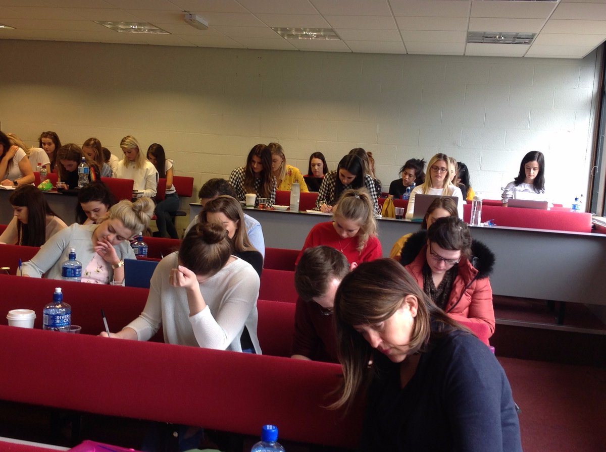 ConorMcGrathPR's tweet photo. Very, very, atypical view of my class - with everyone seemingly riveted by my every word! A really terrific group of students, at the end of their last-ever class of their degree. Good luck to all in coming weeks https://t.co/fAwq9gpuyF