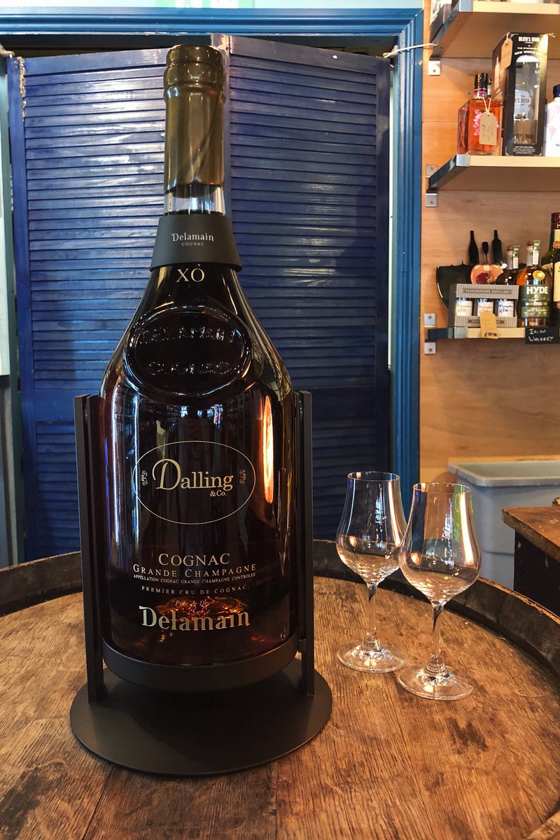 Our personalised Delamain Cognac 😍😍 #dallings #cognac