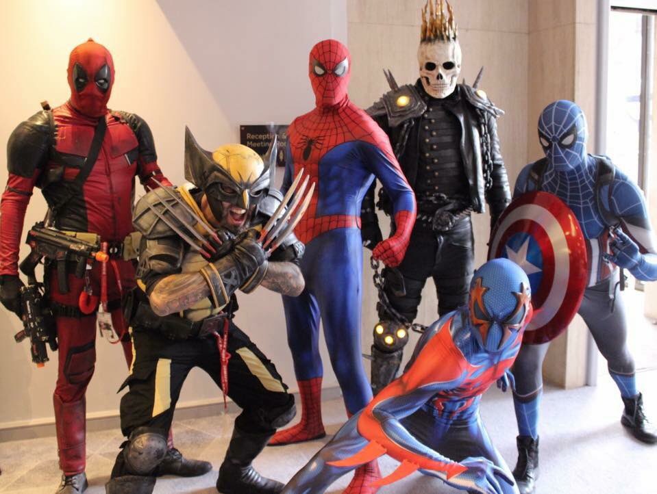 WolverSteve's tweet photo. #NotComingAlone #Deadpool2 Me, Celine Dion &amp; the rest of the the titanic crew for the new XForce 🦄@DeadpoolMovieUK https://t.co/CTdzvOJXbu
