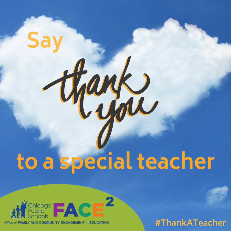 cps__face's tweet photo. Nominate a special teacher in your child's life at https://t.co/tdKYwW6AVC to be featured here next week. #ThankATeacher #cpsface2 https://t.co/VuKPvhIP9A