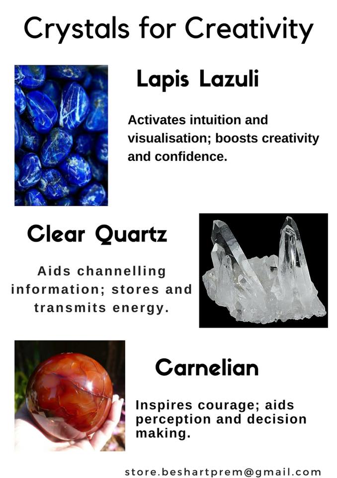 BeshartP's tweet photo. Crystals for Creativity 

Lapis Lazuli 
- Activates intuition and visualisation; boosts creativity and confidence.
https://t.co/CuZnitCWwa

Inbox us to order
#Crystals #CrystalsForCreativity #LapisLazuli #ClearQuartz #Carnelian
#BeshartPrem #HolisticStore by #AwakeningLoveAcademy https://t.co/5VBPv3IiVW