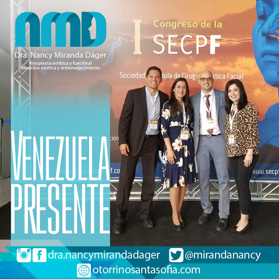 mirandanancy's tweet photo. Venezuela presente en el I Congreso de la Sociedad Española de Cirugía Plástica Facial. Maspalomas. Gran Canaria, Mayo 2018 #congresosecpf #secpf #medicinaestetica #cirugiaestetica #cirugiaplasticafacial #grancanaria #maspalomas #españa🇪🇸 #venezuela🇻🇪 #mayo2018 https://t.co/xS0cbxiJy7